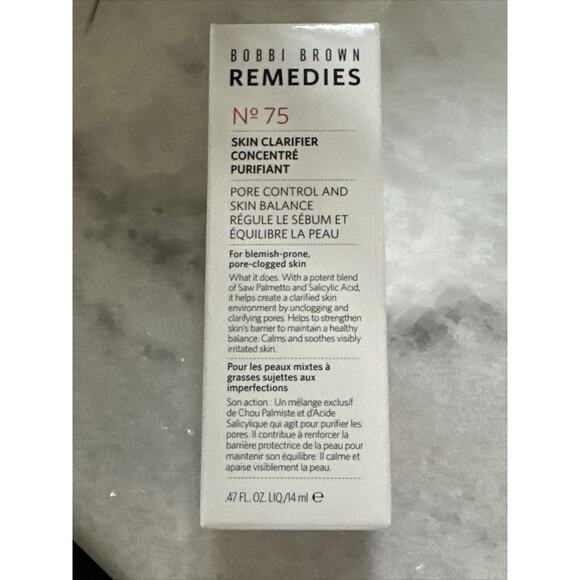 BOBBI BROWN REMEDIES SKIN CLARIFIER CONCENTRE No.75. Size 0.470z/14ml. New. - Picture 3 of 3